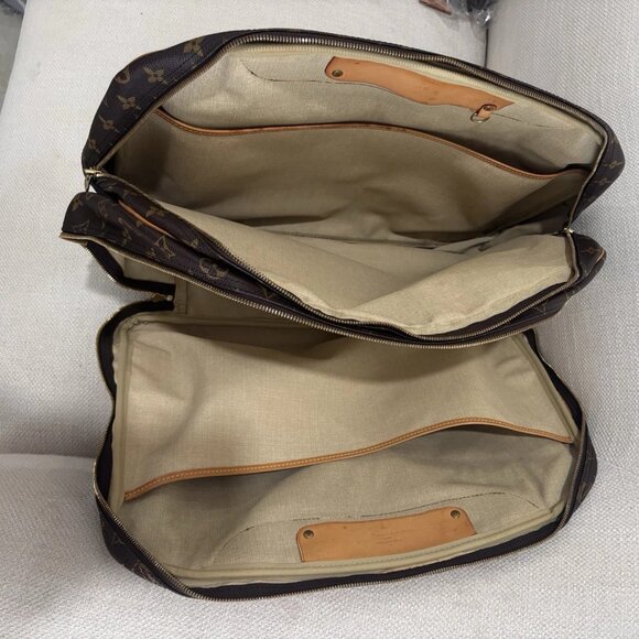 Authentic Louis Vuitton Alize 24 travel suitcase with strap weekend bag - Picture 10 of 12